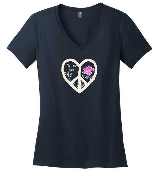 Peaceful Heart V-necks