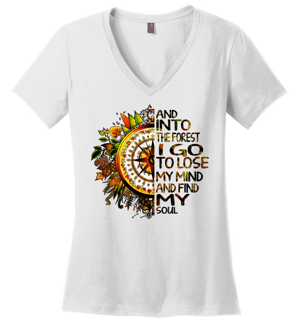 And Into The Forest I Go V-Neck