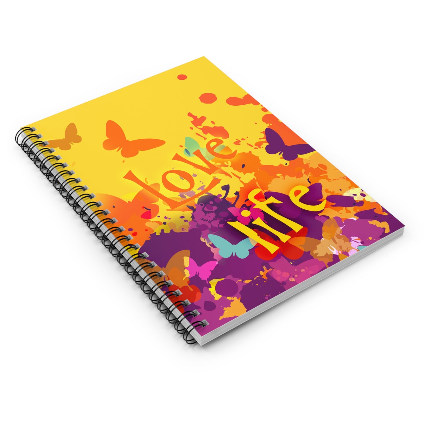 Love Life - Spiral Notebook - Ruled Line