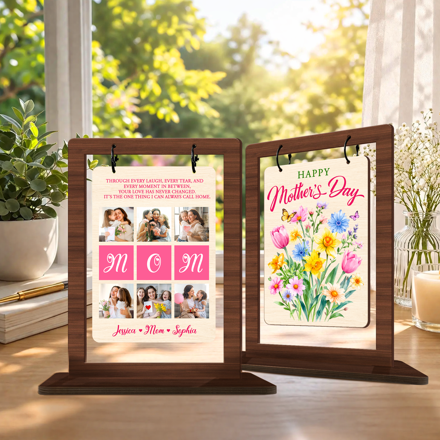 Personalized Mom Photo Frame Mother's Day Gift