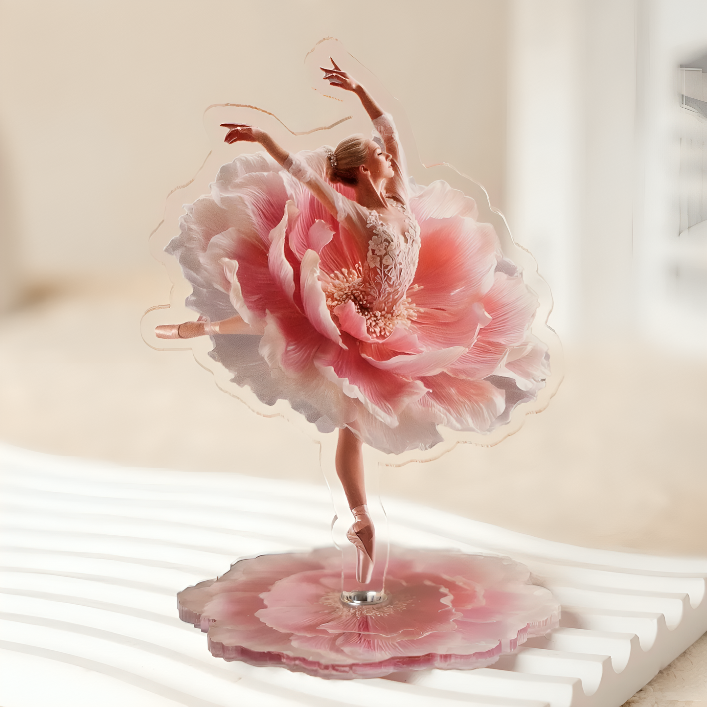 Custom Shape Acrylic Spinning Standee