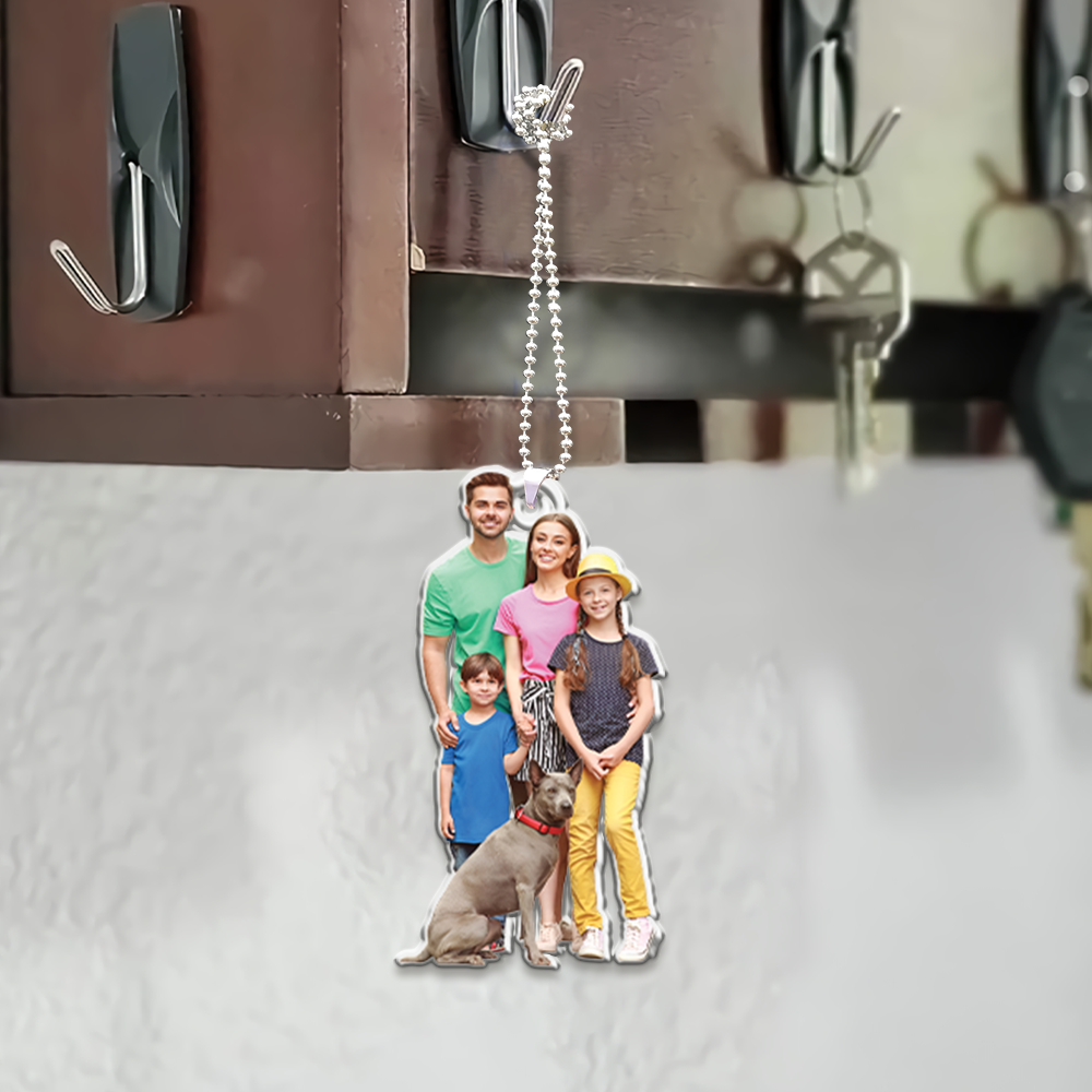 Personalized Photo Car Ornament