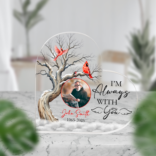Custom Memorial Photo Plaque