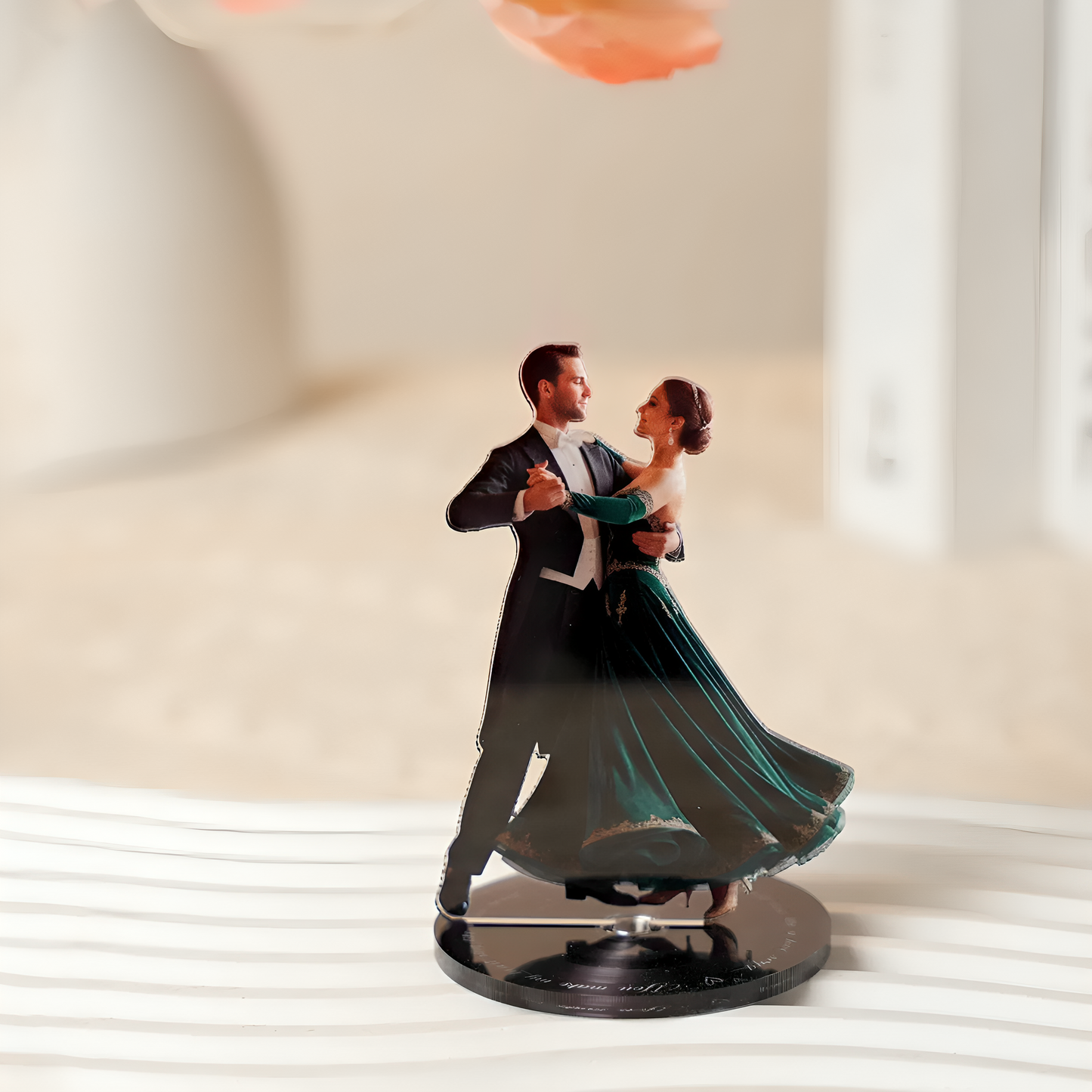 Custom Shape Acrylic Spinning Standee