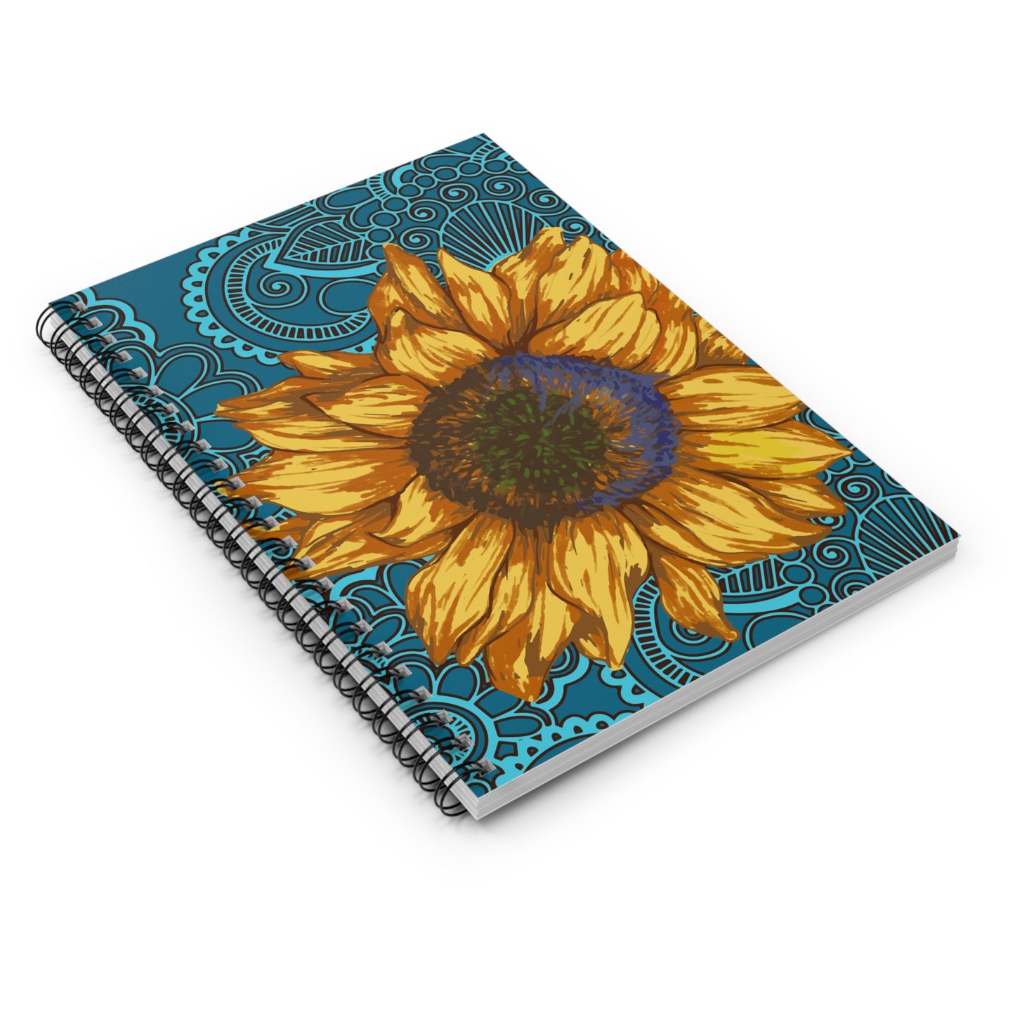 Sunflower - Spiral Notebook - Ruled Line