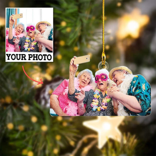 Custom shape 2-sided Acrylic Ornament