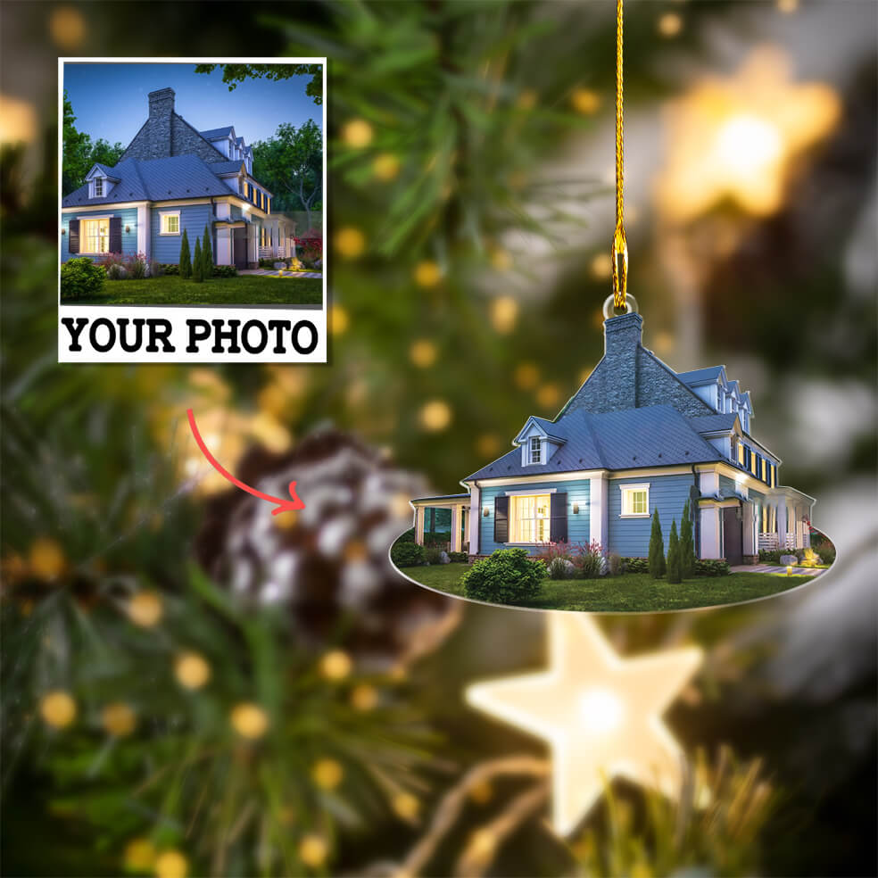 Custom shape 2-sided Acrylic Ornament