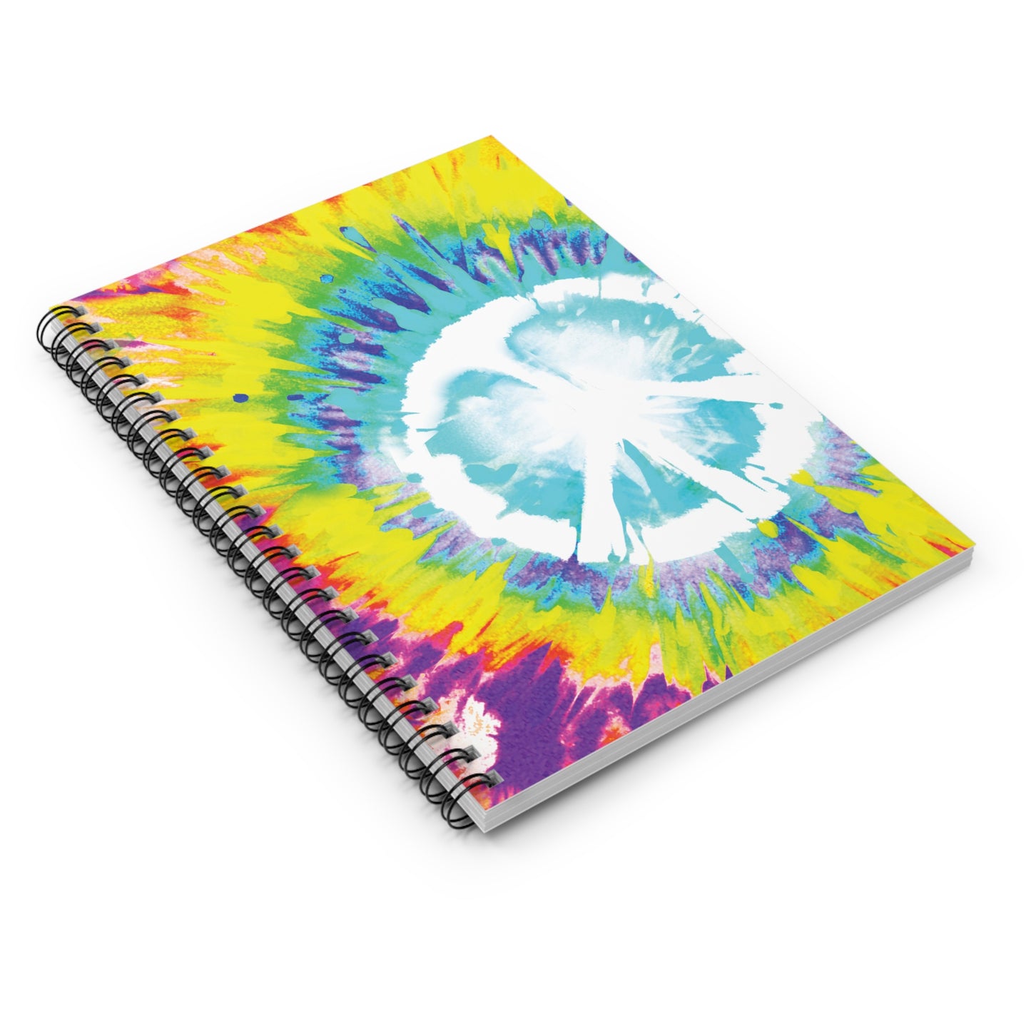 Tie Dye - Spiral Notebook - Ruled Line
