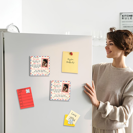 Keepsake Letter Photo Magnet