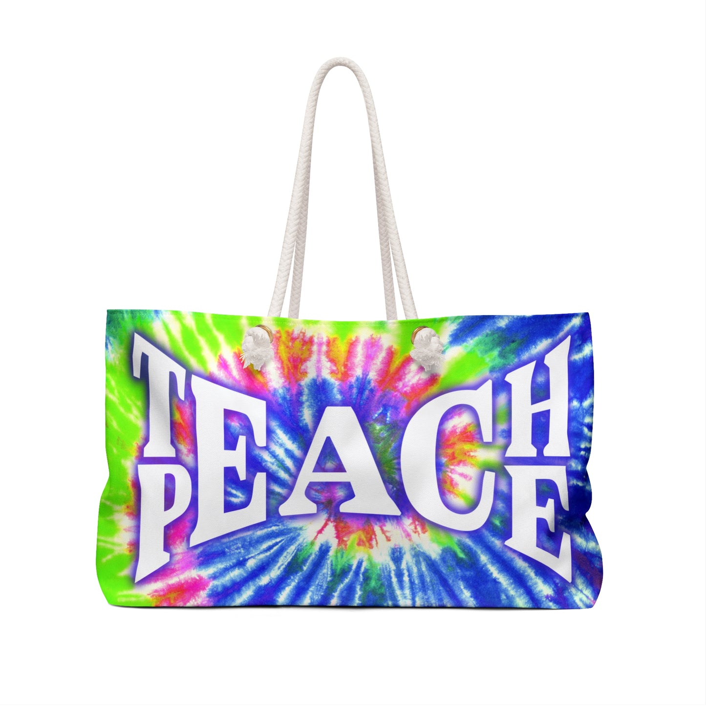 Teach Peace Weekender Bag