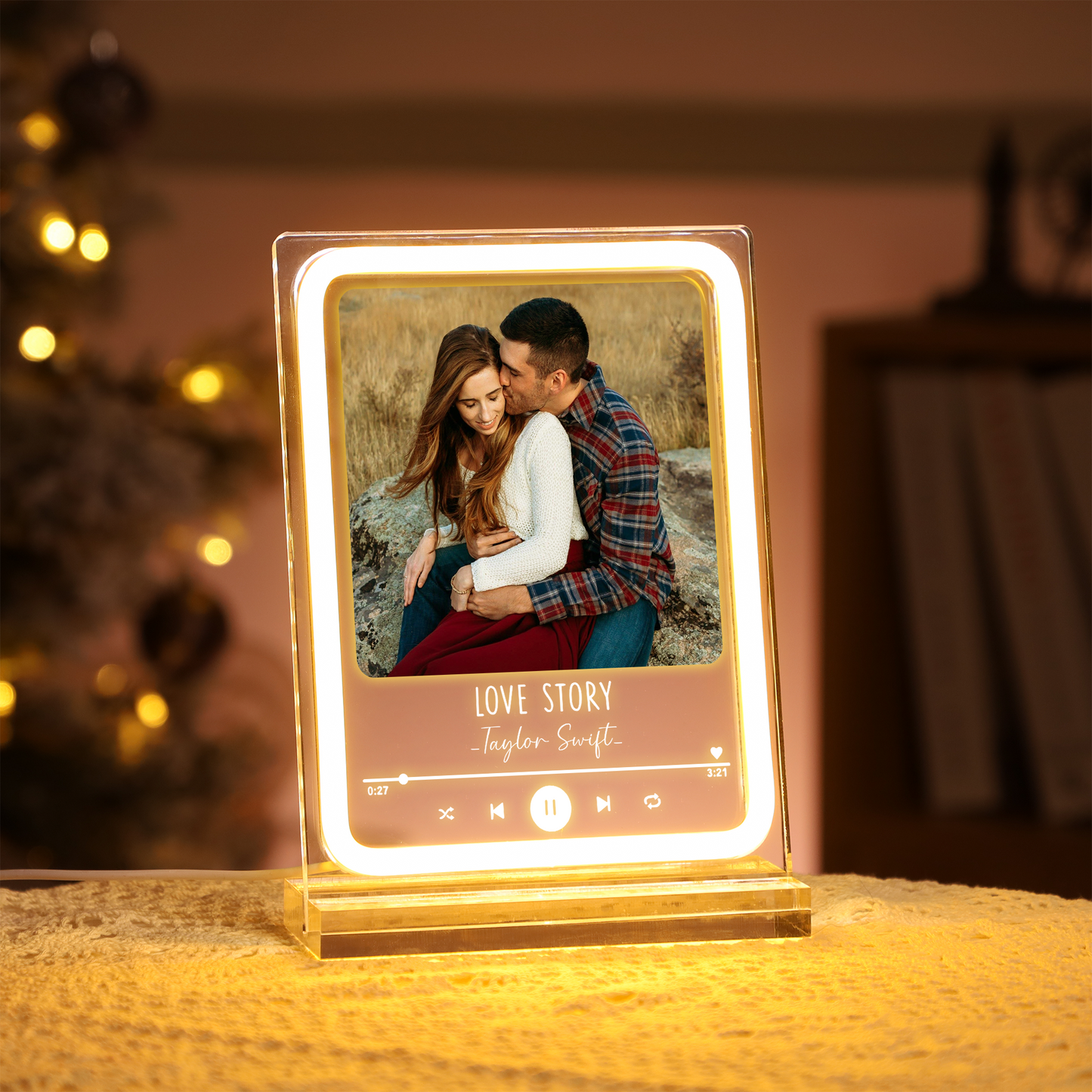 Custom Photo Night Light Frame