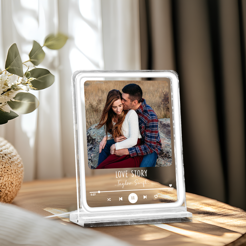 Custom Photo Night Light Frame