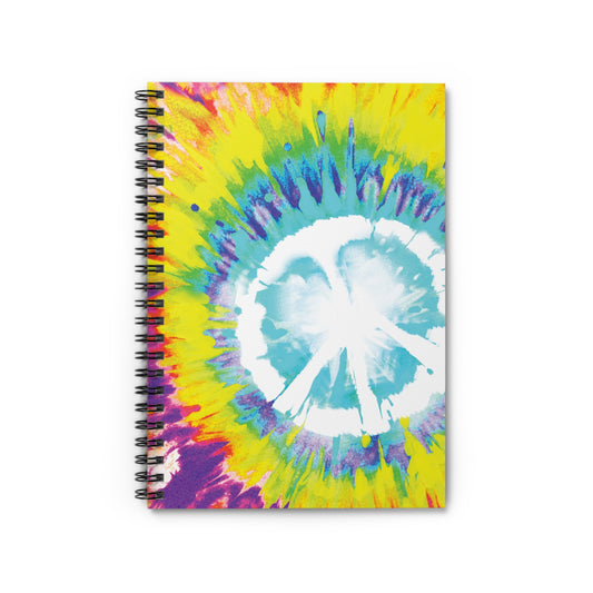 Tie Dye - Spiral Notebook - Ruled Line