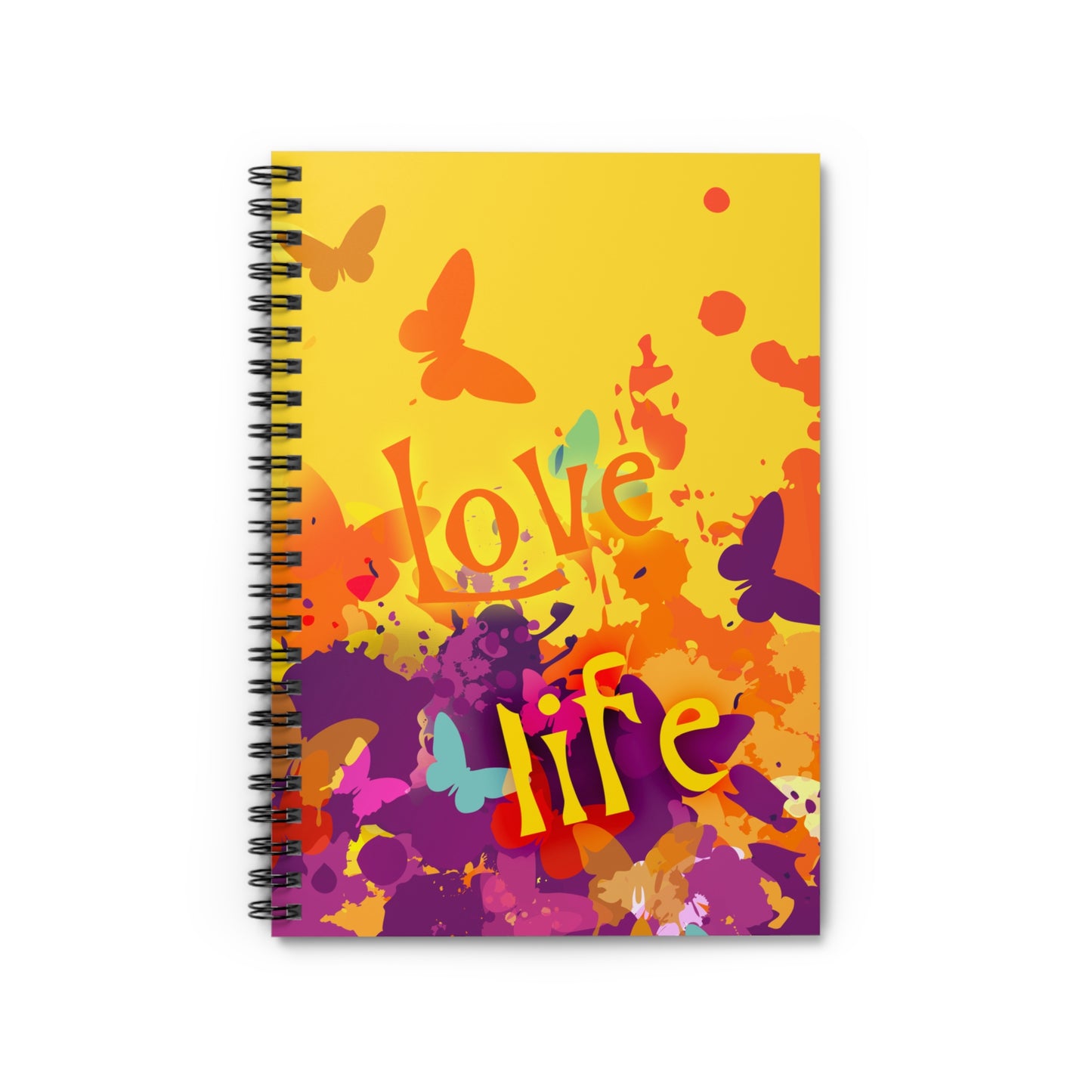 Love Life - Spiral Notebook - Ruled Line