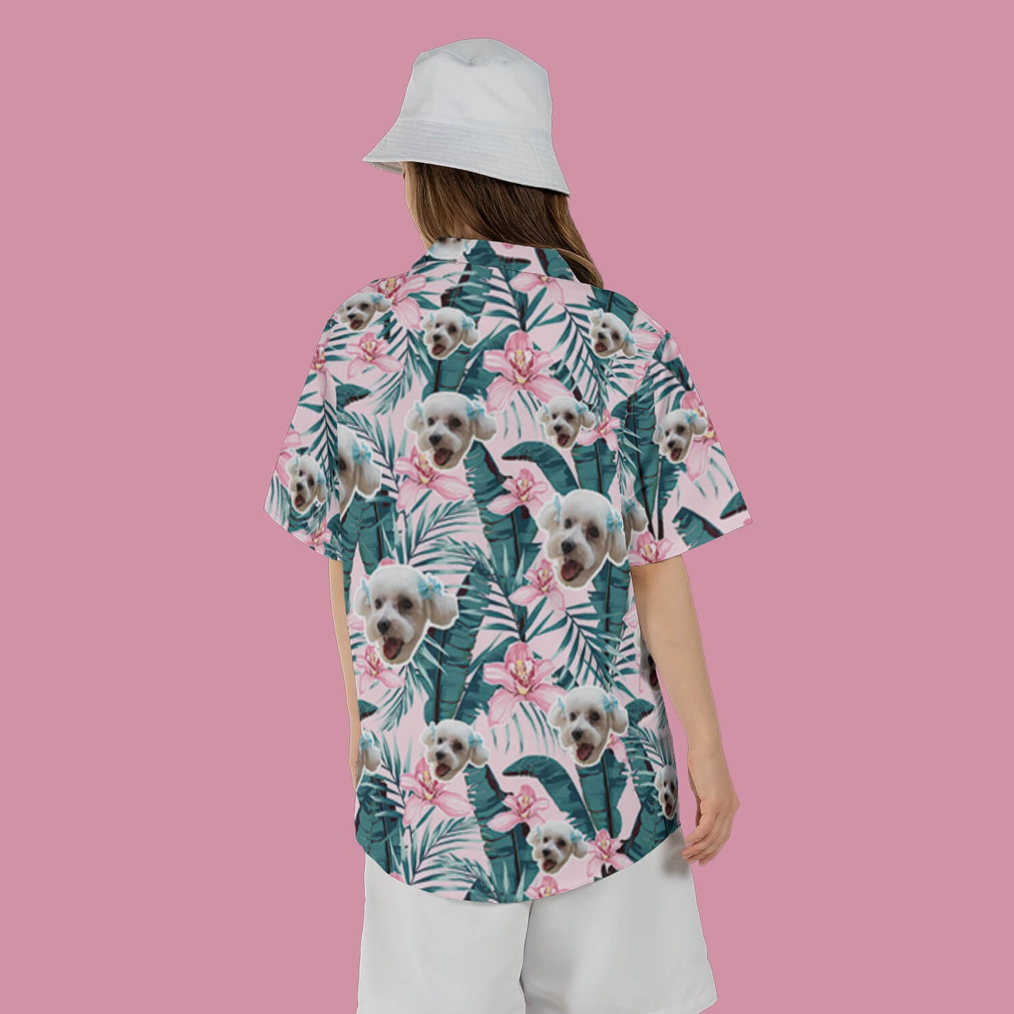 Custom Faces Regular Fit Hawaiian Shirt