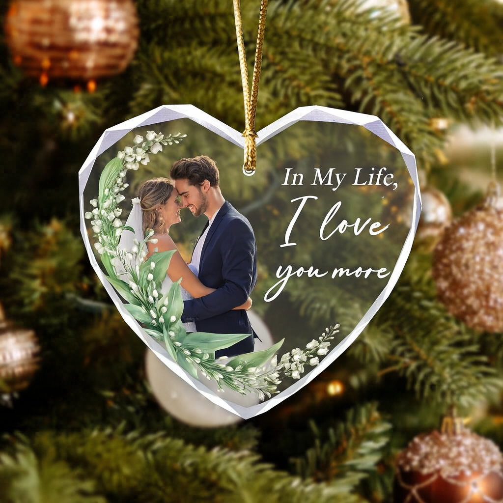 Personalized Premium Glass Ornament