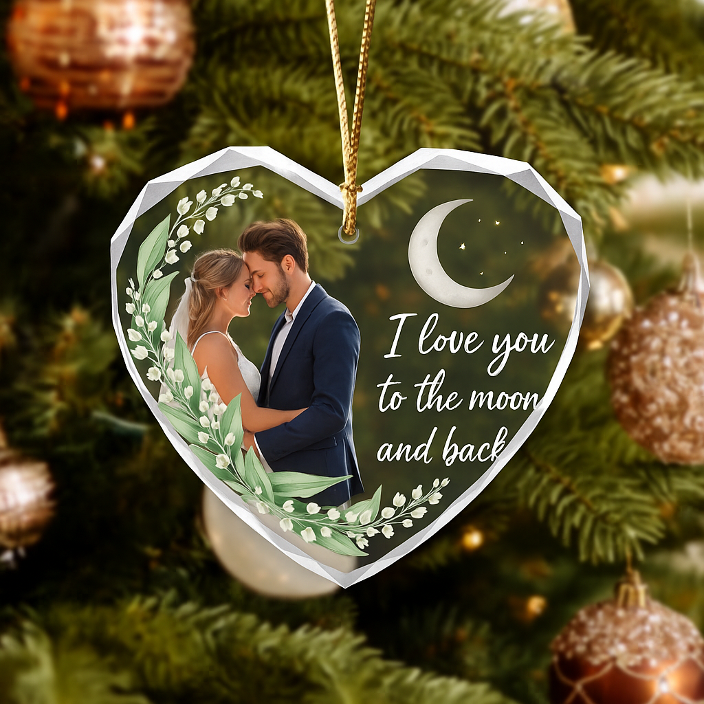 Personalized Premium Glass Ornament