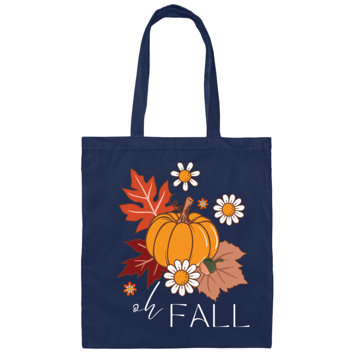 Oh Fall Canvas Tote Bag