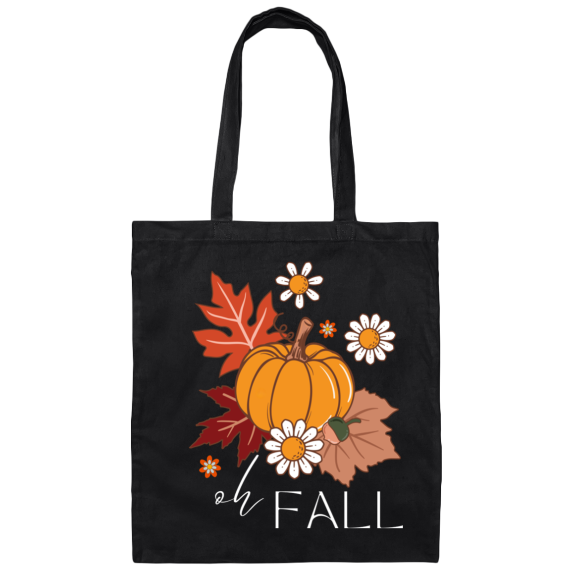 Oh Fall Canvas Tote Bag