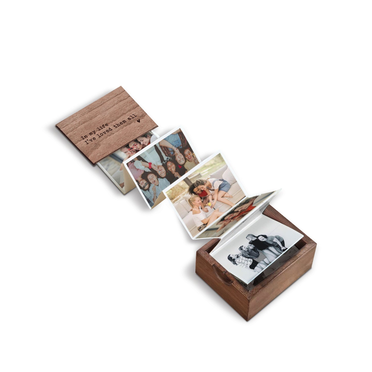 Custom Wooden Photo Box