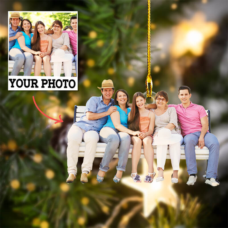 Custom Shape Acrylic Ornament Free Preview