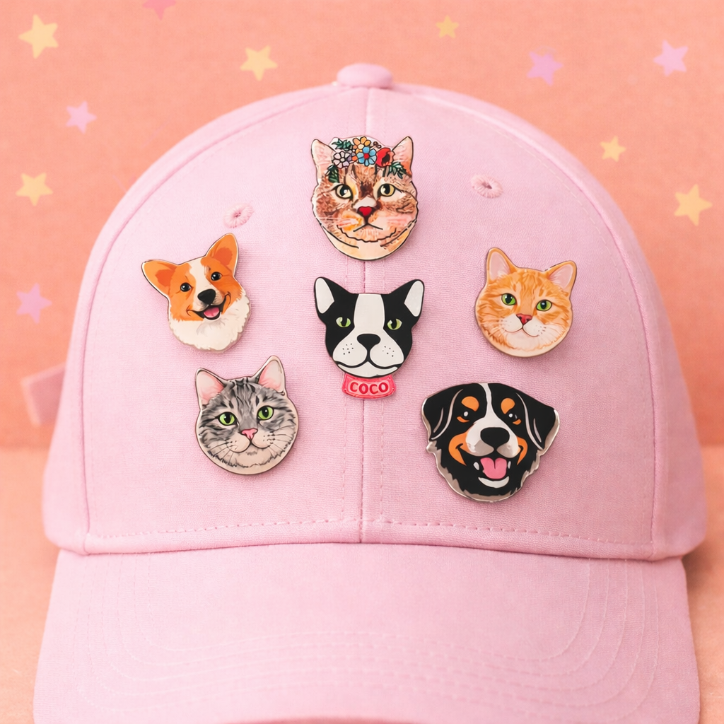 Custom Shape Acrylic Pin