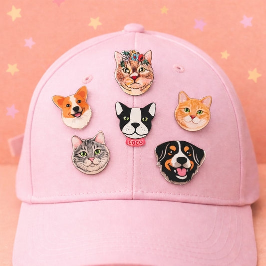 Custom Shape Acrylic Pin