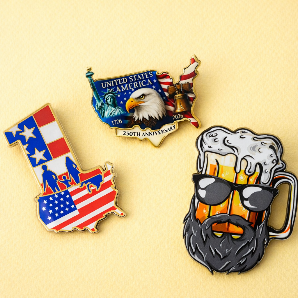 Custom Logo Acrylic Pin
