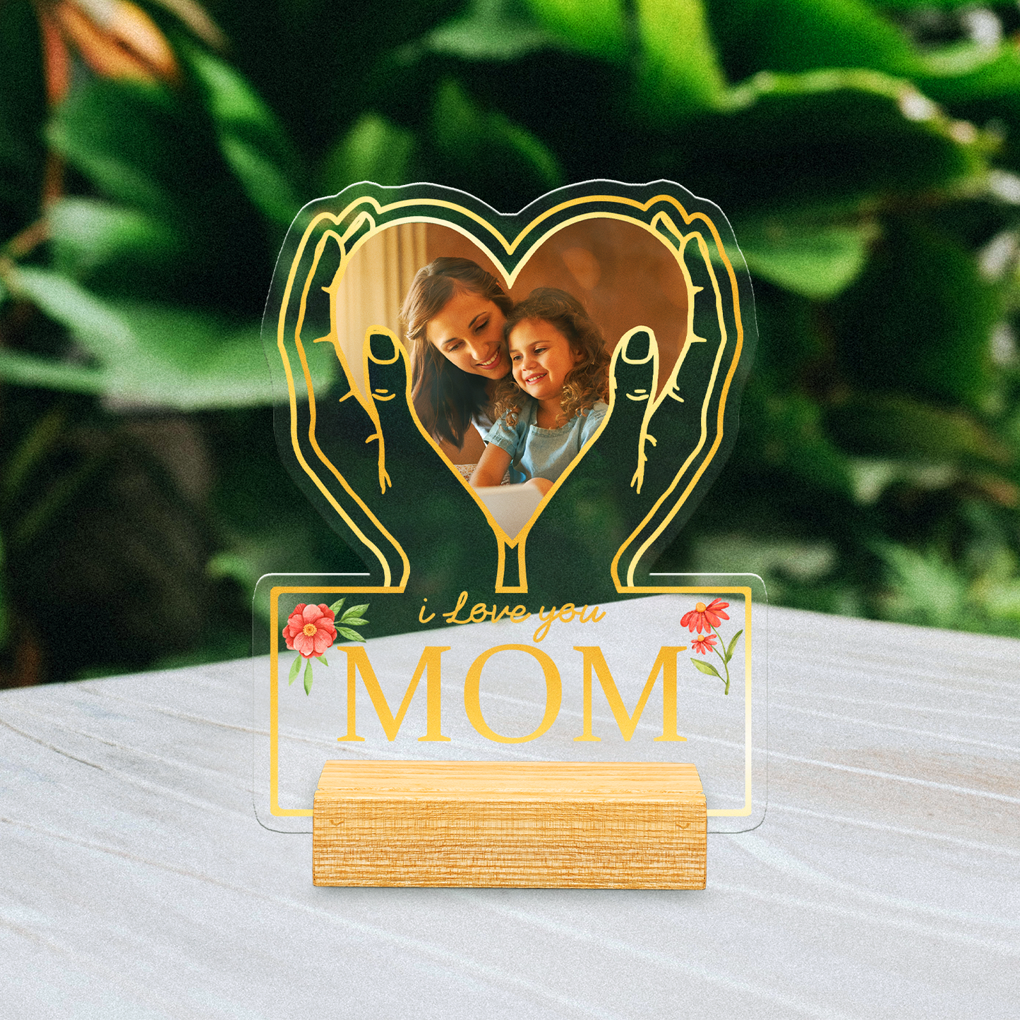 Keepsake Photo Heart Plaque