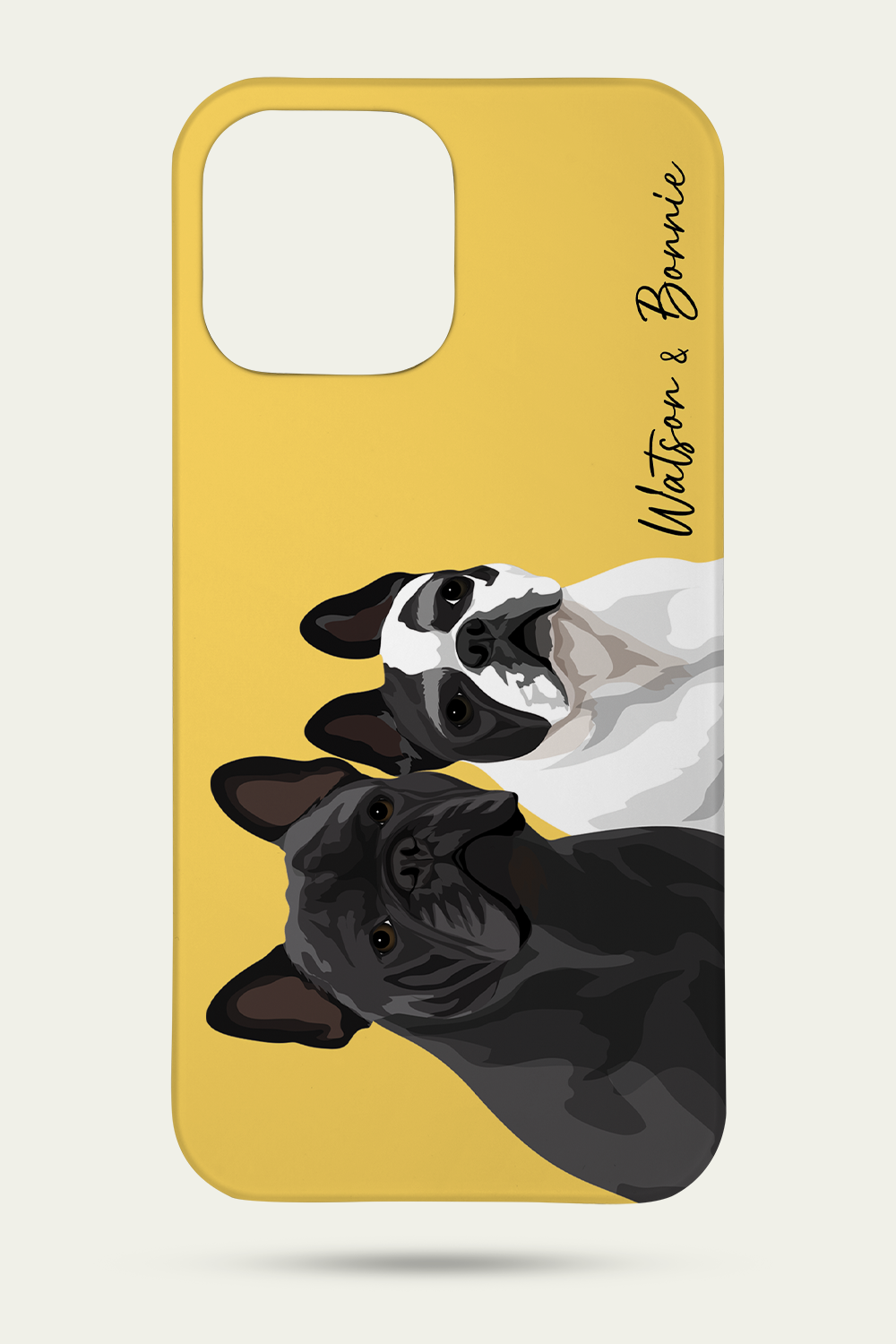 Pet Love Portrait Phone Case for iPhone