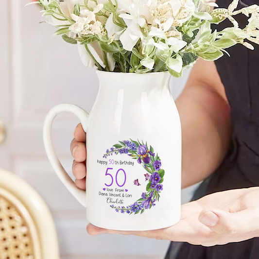 Birthday Keepsake Vase