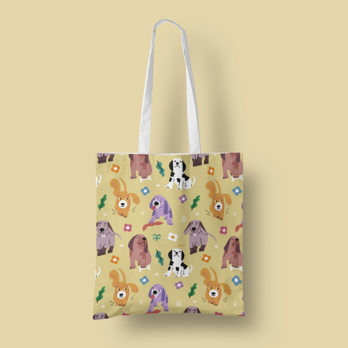 Funny Dog Premium Tote Bag