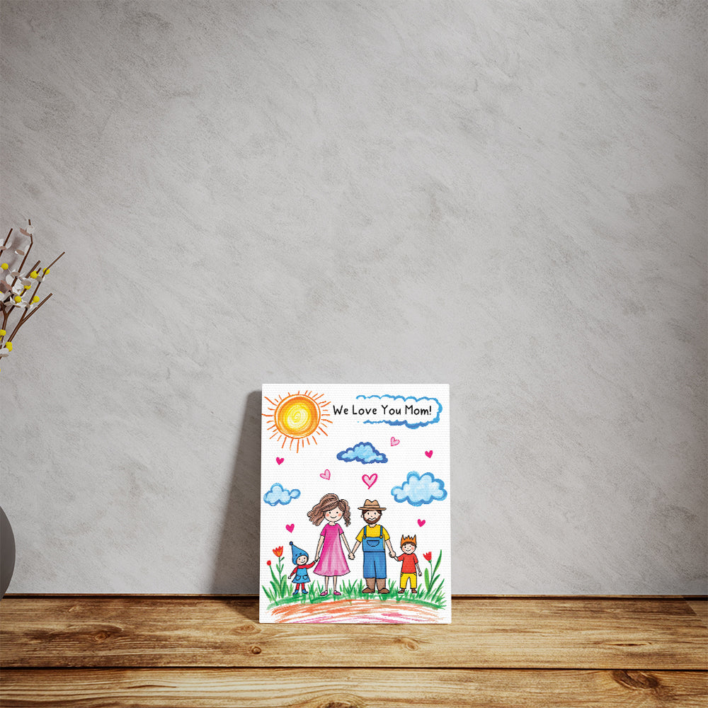 Personalized Kid's Art Canvas