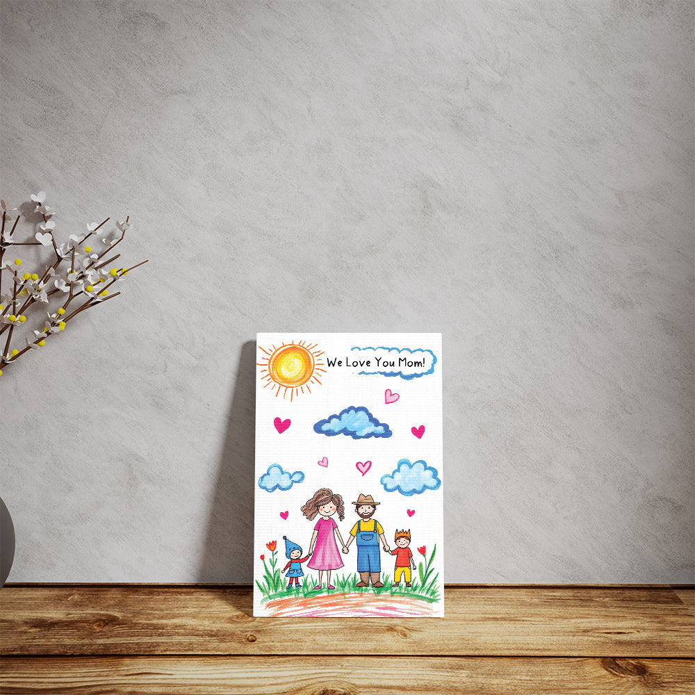 Personalized Kid's Art Canvas