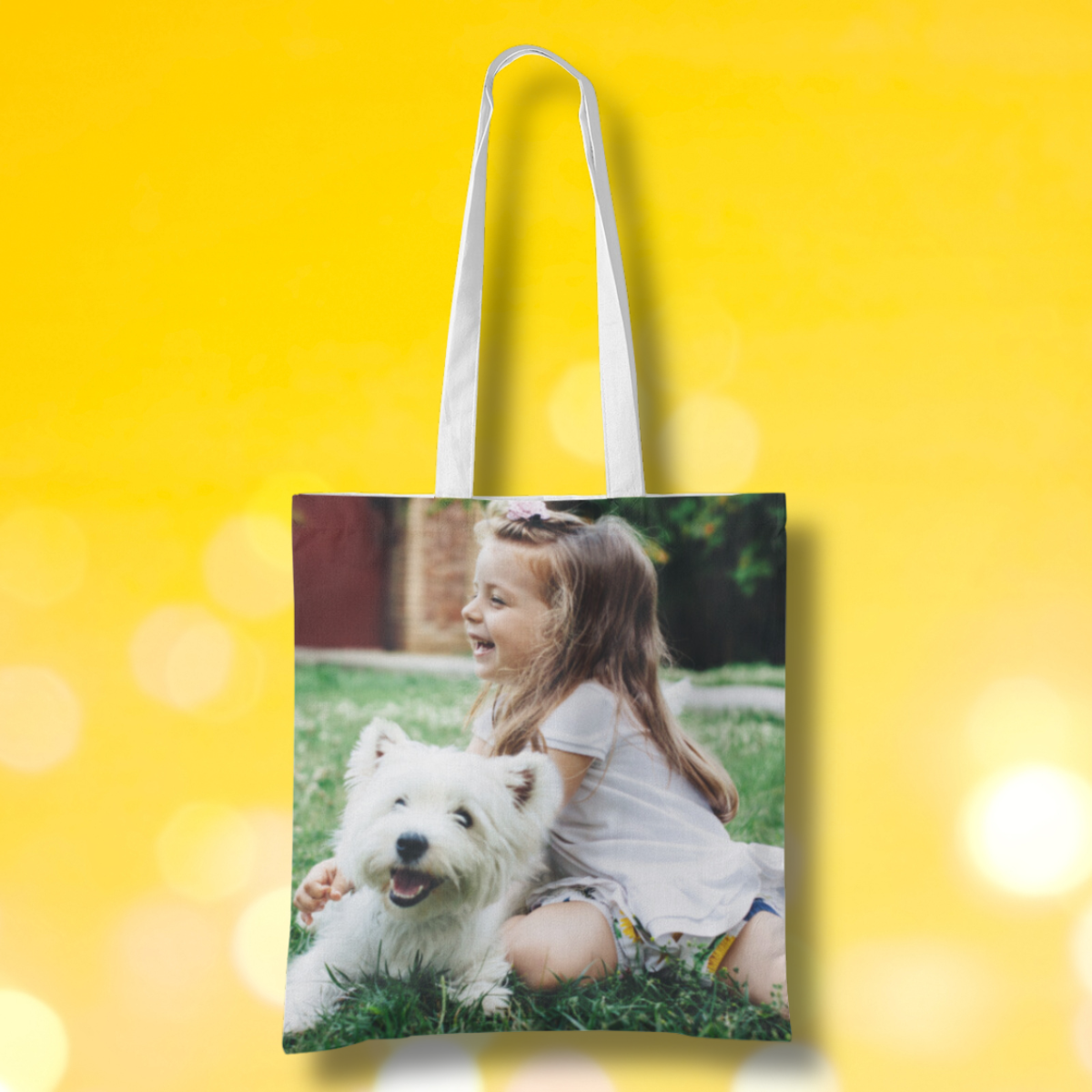 Custom Pet Picture Premium Tote Bag