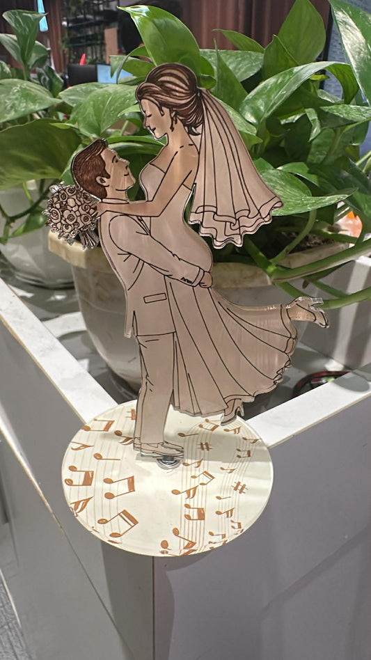 Acrylic Spinning Standee