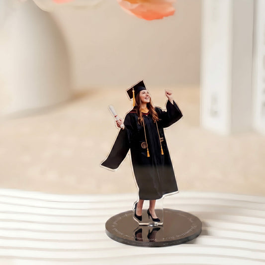 Custom Shape Acrylic Spinning Standee