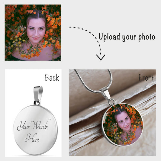 Personalized Photo Necklace