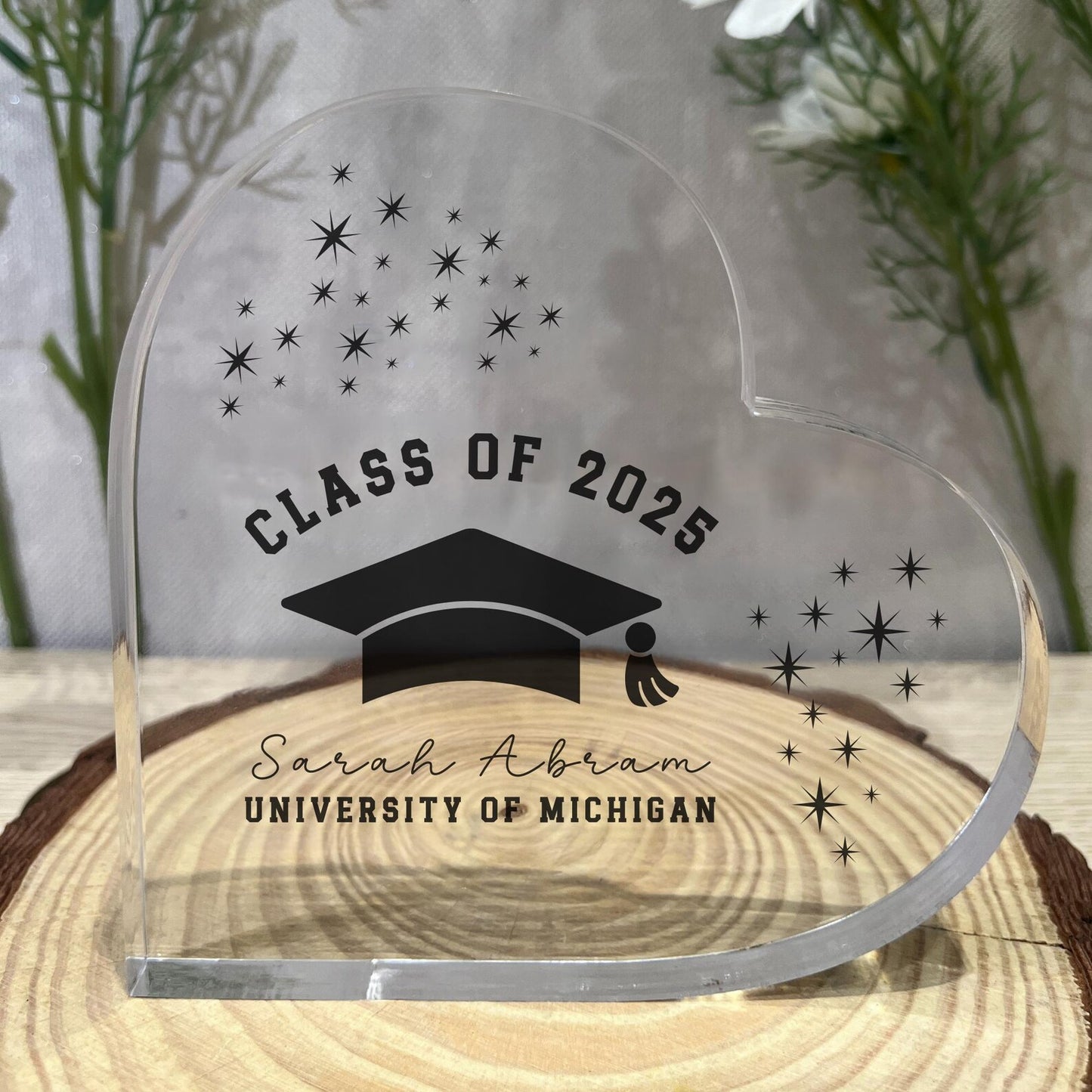 Personalized Name Graduation Plaque
