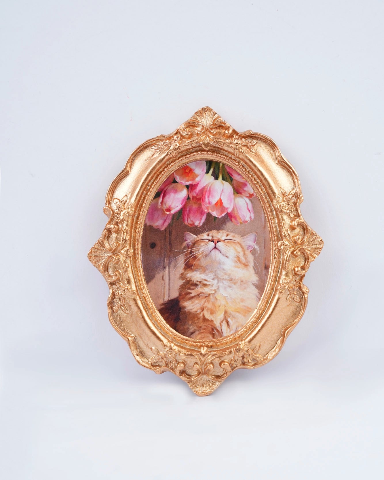 Custom Vintage-Style Photo Frame Magnet