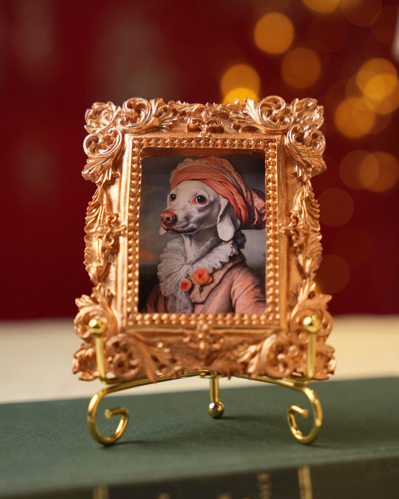 Custom Vintage-Style Photo Frame Magnet