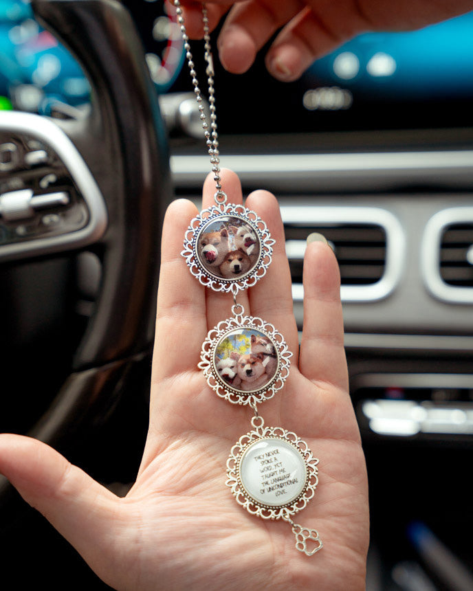 Personalized Photo Car Charm