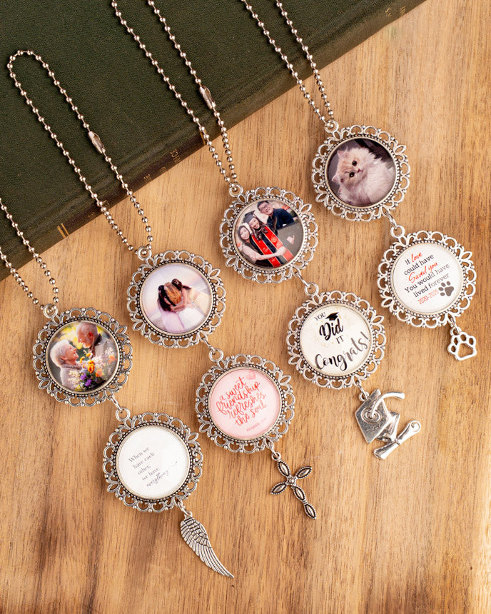 Personalized Photo Car Charm
