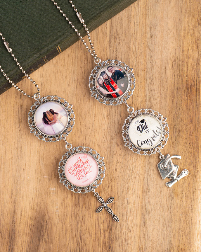 Personalized Photo Car Charm