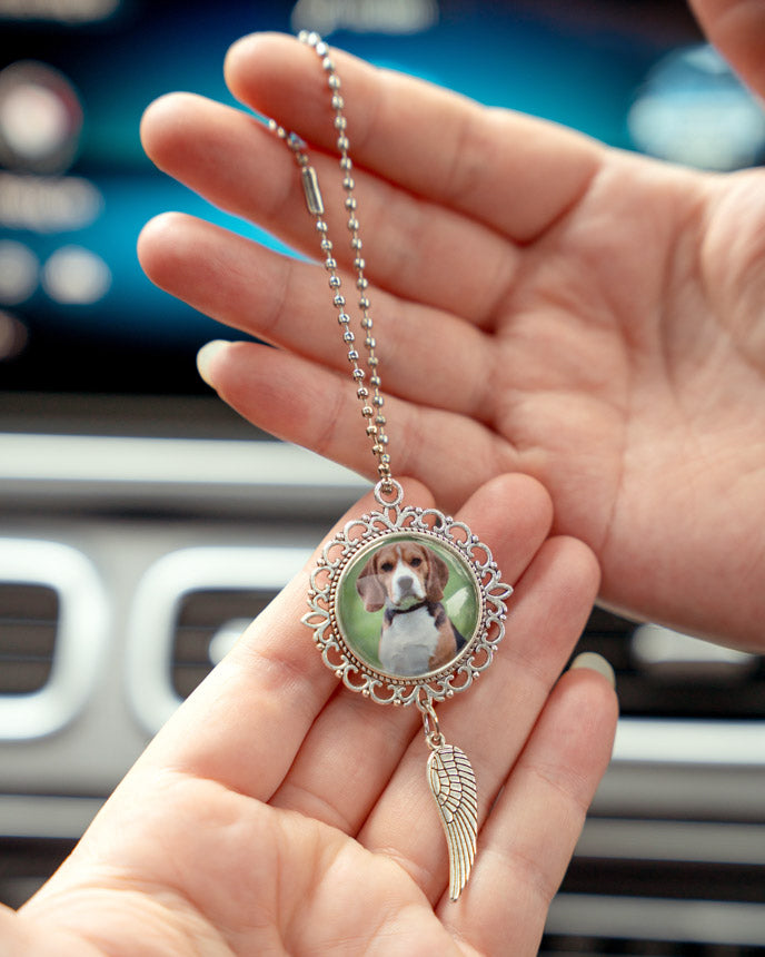 Personalized Photo Car Charm