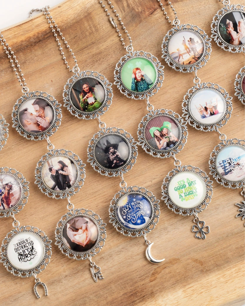 Personalized Photo Car Charm