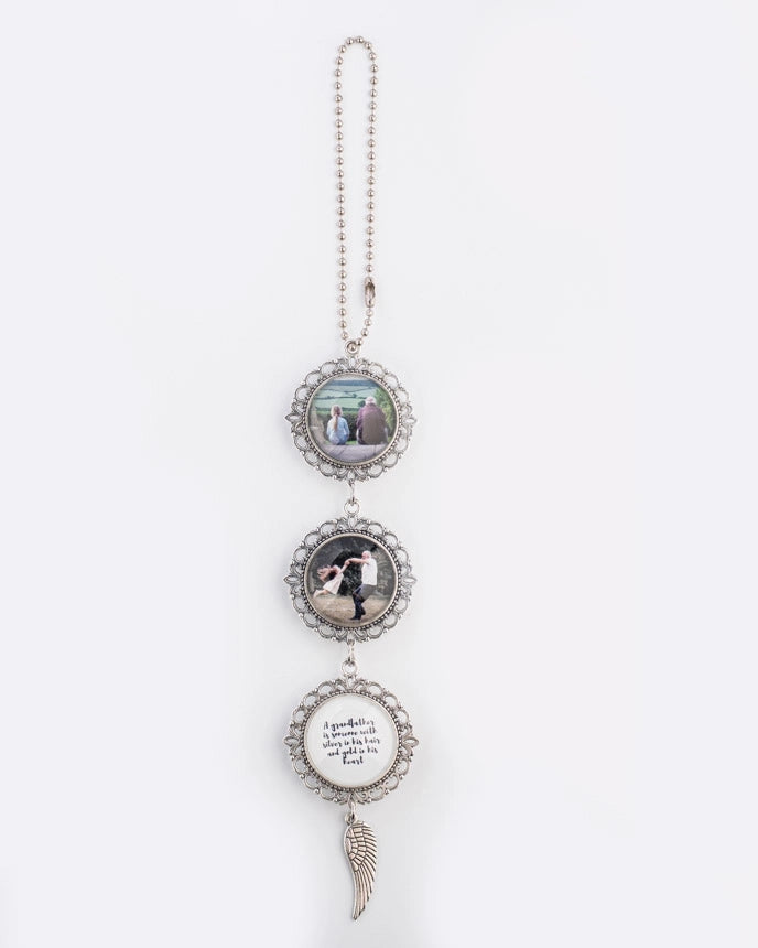 Personalized Photo Car Charm