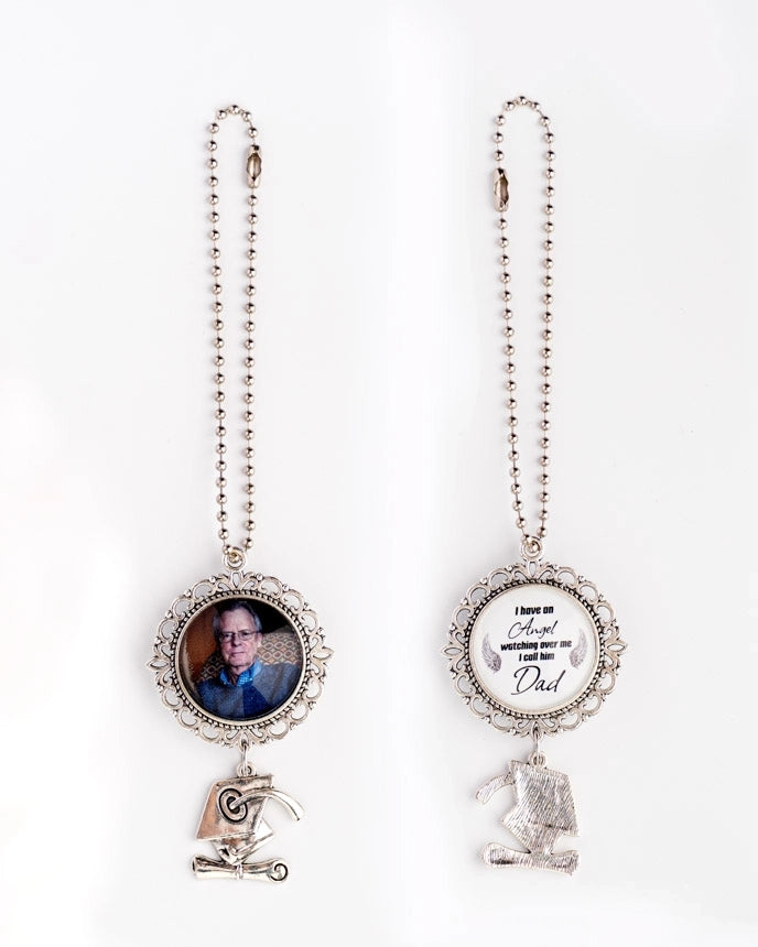 Personalized Photo Car Charm