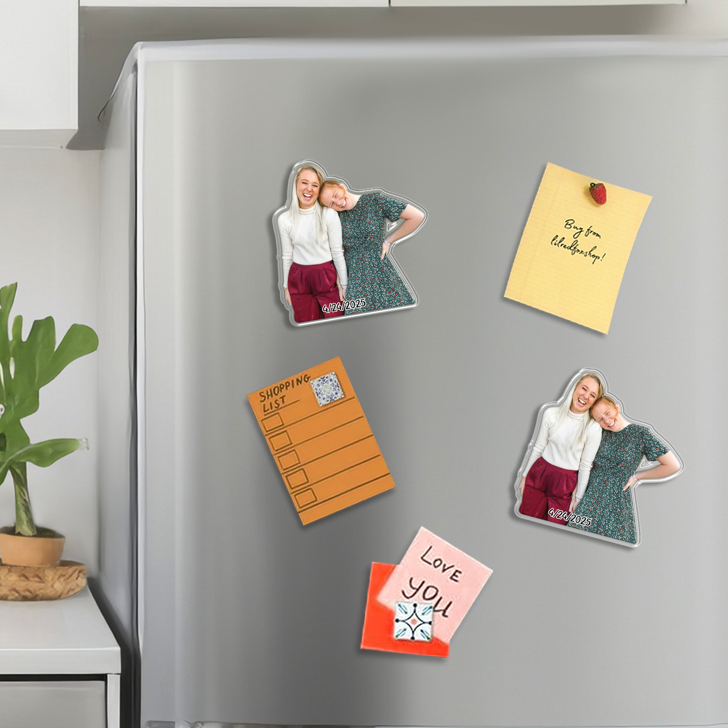 Friendship Photo Fridge Magnets