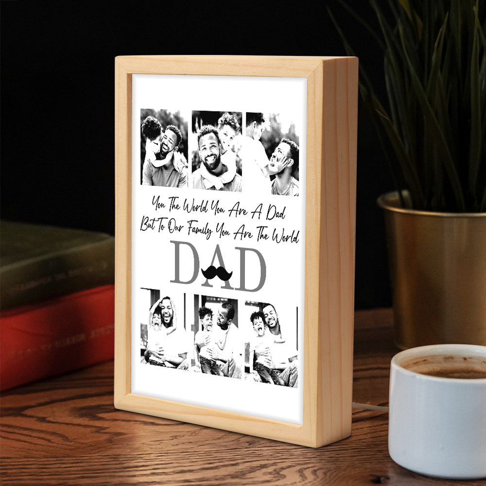 Illuminated Photo Frame for Dad – Hey Jude Shoppe